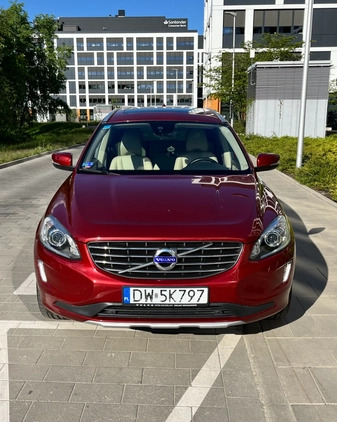 Volvo XC 60 cena 96999 przebieg: 144500, rok produkcji 2017 z Wrocław małe 137
